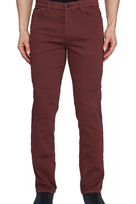 Lois Brad Slim Casual Pants - Bourgogne