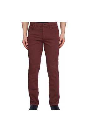 Lois Brad Slim Casual Pants - Bourgogne