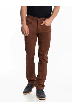 Lois Brad Slim Casual Pants - Paprika