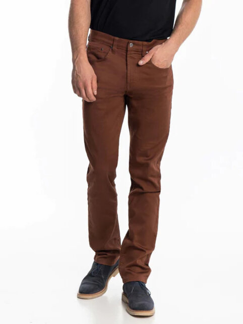 Lois Brad Slim Casual Pants - Paprika