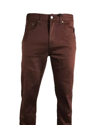 Lois Brad Slim Casual Pants - Vino