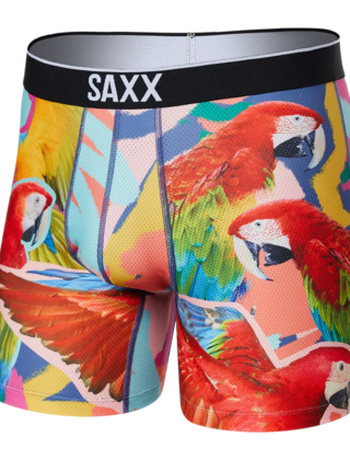 SAXX VOLT Mesh Boxer Brief - Parrot Isle
