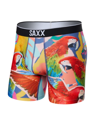 SAXX VOLT Mesh Boxer Brief - Parrot Isle