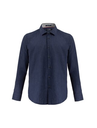 Leo Chevalier Design Dress Shirt - Indigo