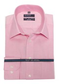 Leo Chevalier 100% Cotton Dress Shirt - Pink Leo Chevalier 100% Cotton Dress Shirt - Pink