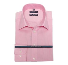Leo Chevalier 100% Cotton Dress Shirt - Pink