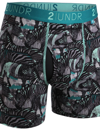 2UNDR SWING SHIFT Boxer Brief - Zebras