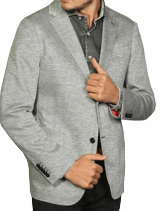 7 Downie St. Knit Sport Coat - Samson - Light Grey
