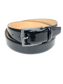 7 DOWNIE ST. PATENT LEATHER BELT