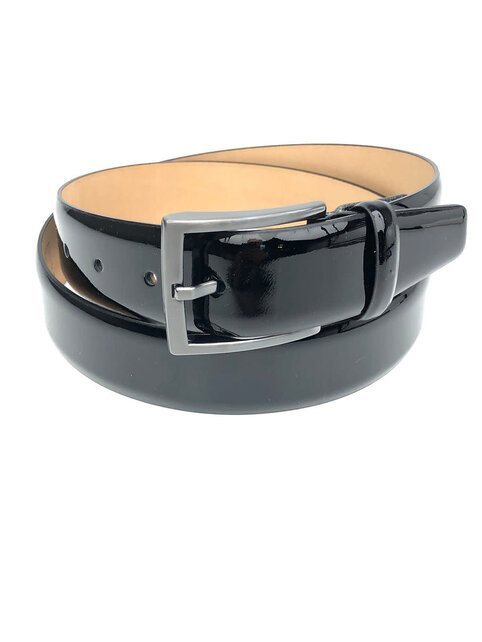 7 DOWNIE ST. PATENT LEATHER BELT