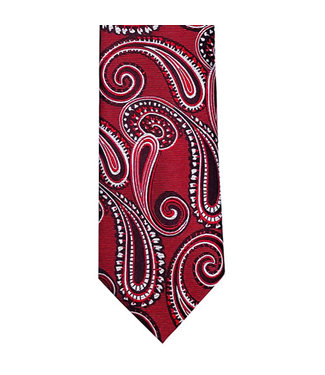 Knotz Woven 2.5" Tie - Red/Black/White