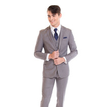 David Major Slim Fit Suit jacket - Light Grey