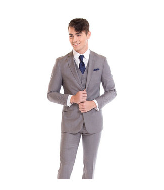 David Major David Major Slim Fit Suit jacket - Light Grey