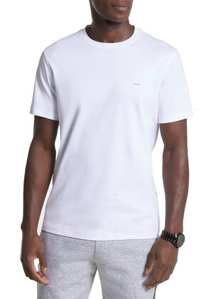 Michael Kors Liquid Crew Neck Jersey - White