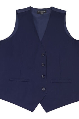 David Major Vests - Navy