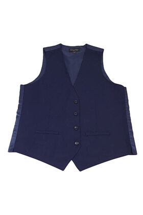 David Major Vests - Navy