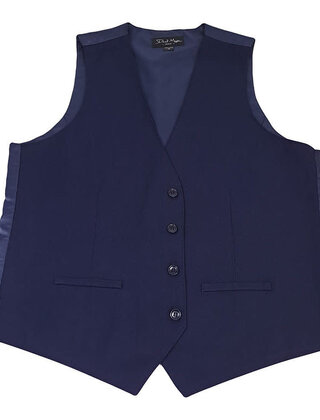David Major Vests - Navy