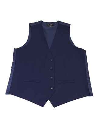David Major Vests - Navy