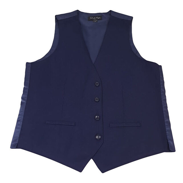 David Major Vests - Navy