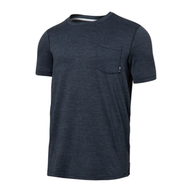Saxx DROPTEMP Short Sleeve Crew - Turbulence Heather