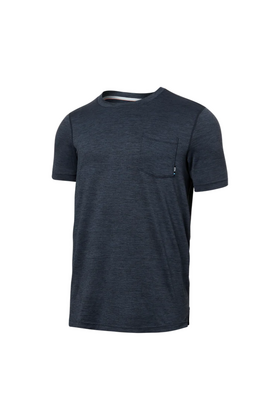 Saxx DROPTEMP Short Sleeve Crew - Turbulence Heather