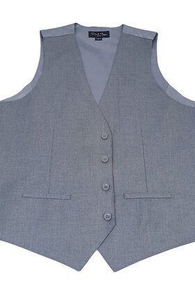 David Major Vests - Light Grey