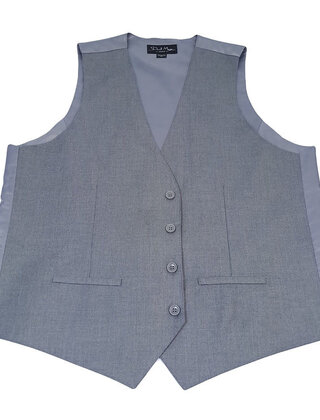David Major Vests - Light Grey