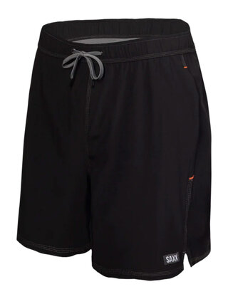 Saxx OH BUOY Stretch Volley Swim Shorts 7" - Black