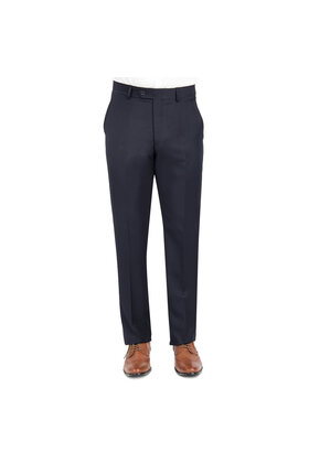David Major Slim Fit Dress Pants - Navy