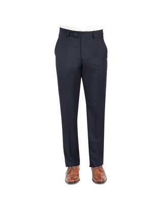 David Major Slim Fit Dress Pants - Navy