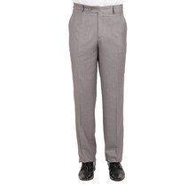 David Major  Slim Fit Dress Pants - Light Grey