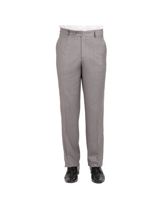 David Major Slim Fit Dress Pants - Light Grey