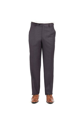 David Major Slim Fit Dress Pants - Charcoal