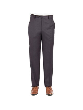 David Major Slim Fit Dress Pants - Charcoal