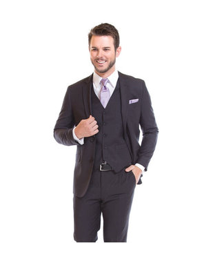 David Major David Major Classic Fit Suit jacket - Charcoal