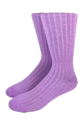 Collins Clothiers Socks - Purple Heather