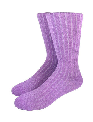 Collins Clothiers Socks - Purple Heather