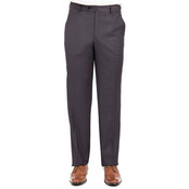 David Major Classic Fit Dress Pants - Charcoal