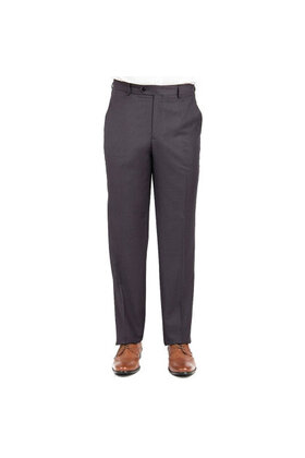 David Major Classic Fit Dress Pants - Charcoal