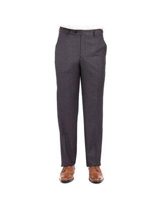 David Major Classic Fit Dress Pants - Charcoal