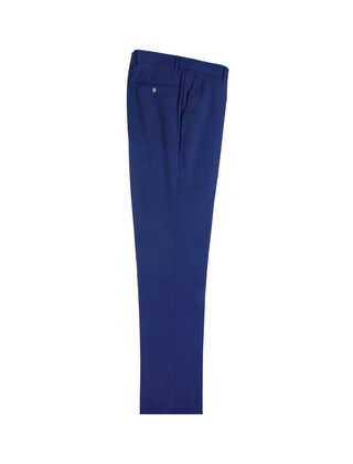 David Major Slim Fit Dress Pants - French Blue