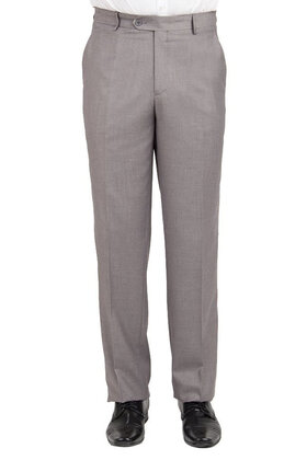 David Major Classic Fit Dress Pants - Light Grey