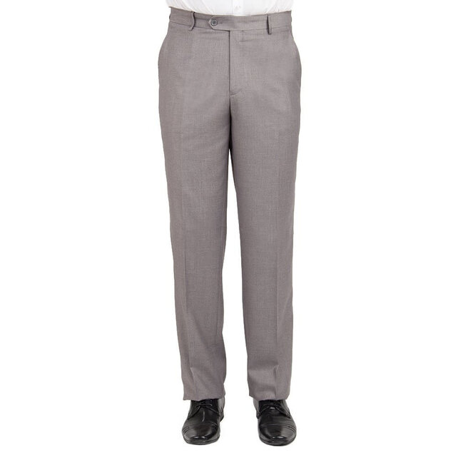 David Major Classic Fit Dress Pants - Light Grey David Major Classic Fit Dress Pants - Light Grey