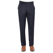 David Major Classic Fit Dress Pants - Navy