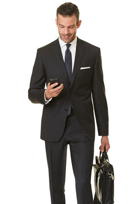 Paul Betenly Ronaldo Suit - Charcoal