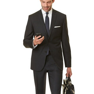 Paul Betenly Ronaldo Suit - Charcoal