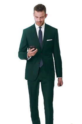 Paul Betenly Ronaldo Suit - Green