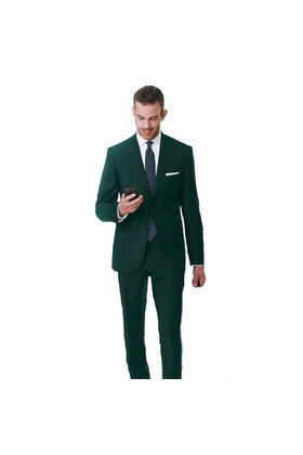 Paul Betenly Ronaldo Suit - Green