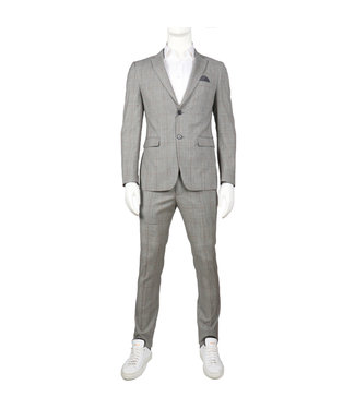 Horst Horst Plaid Suit - Grey