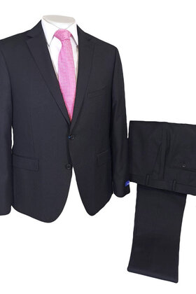 Paul Betenly Griffin Pinstripe Jacket - Black